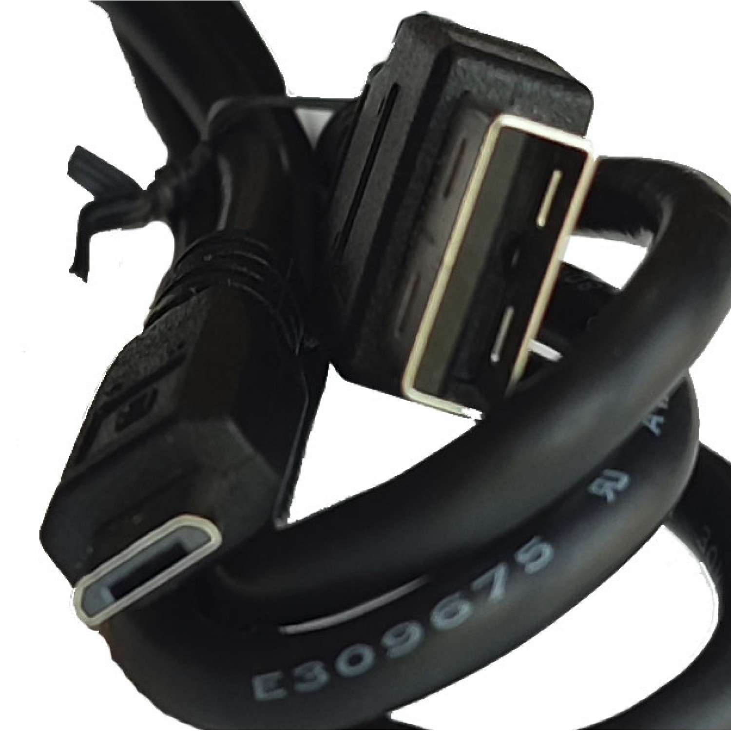 CABLE  ARLO TIPO A ( 1 METRO ) / BLANCO / NEGRO / NUMERO DE PARTE 310-50017-02 / 310-50008-03 / 310-50008-02 / E309675 AWM 2725 / 80ºC 30V / VW-1 USB / EN LA COMPRA POR MAYOREO MEJORAMOS EL PRECIO	 - Imagen 2